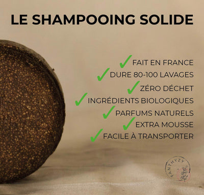 Shampoing Solide Illuminateur au Henné et à la Camomille